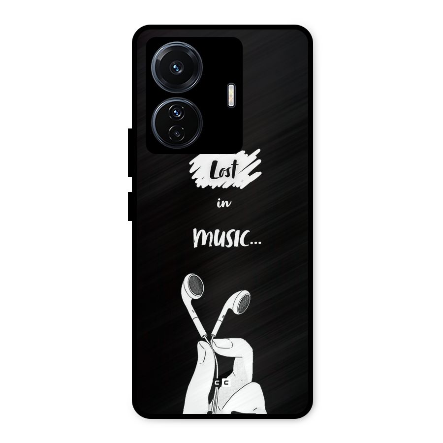 Lost In Music Metal Back Case for Vivo T1 Pro