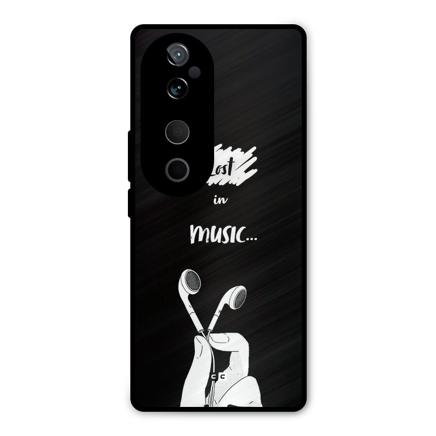 Lost In Music Metal Back Case for Vivo T3 Ultra