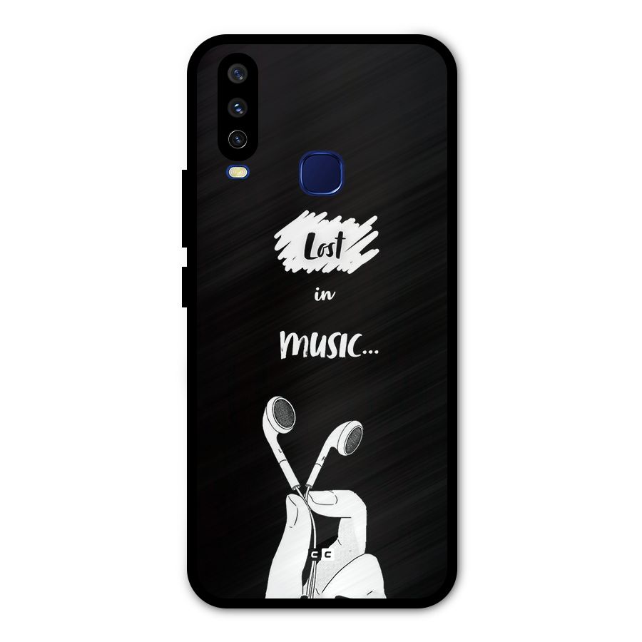 Lost In Music Metal Back Case for Vivo V17