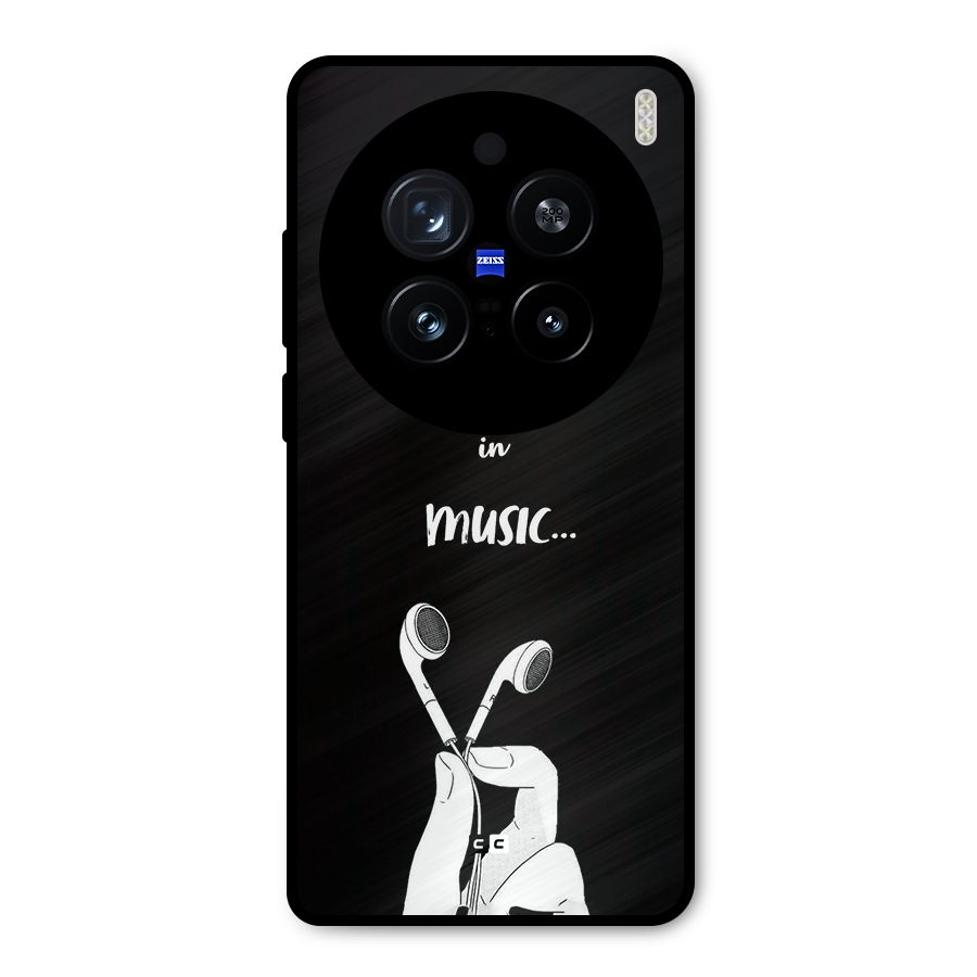 Lost In Music Metal Back Case for Vivo X200 Pro