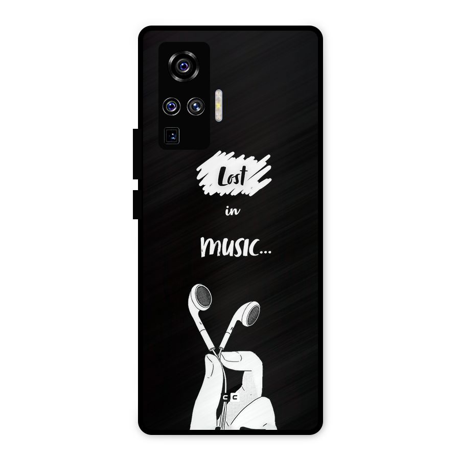 Lost In Music Metal Back Case for Vivo X50 Pro