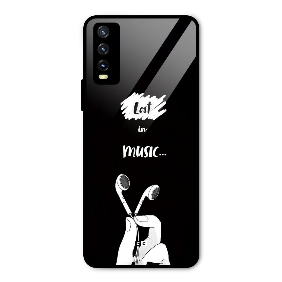 Lost In Music Metal Back Case for Vivo Y20