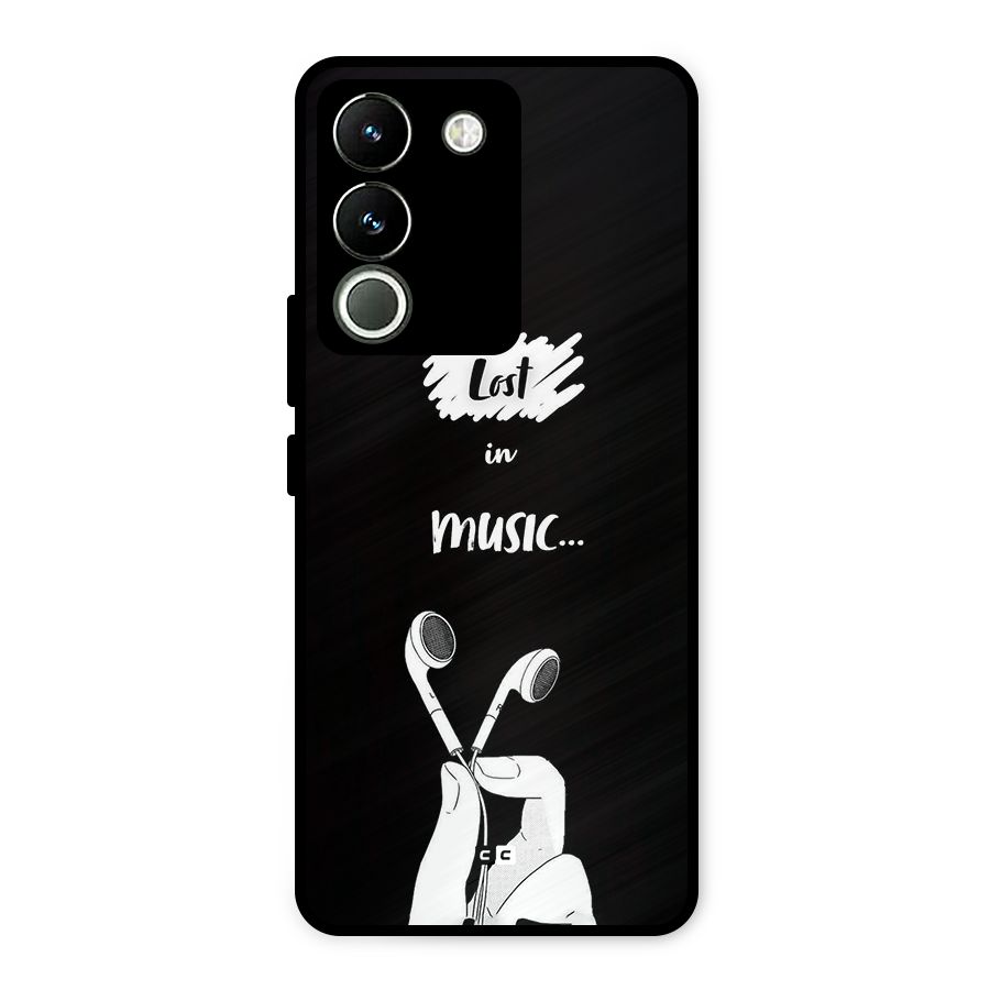Lost In Music Metal Back Case for Vivo Y200