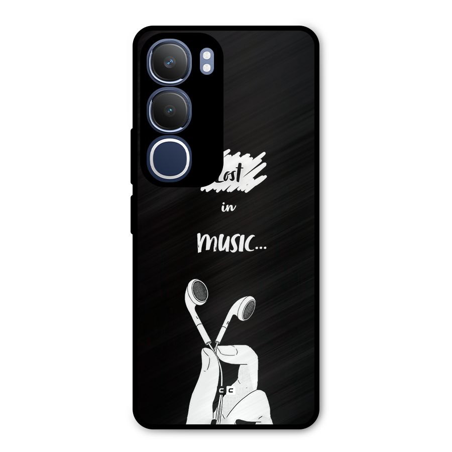 Lost In Music Metal Back Case for Vivo Y29