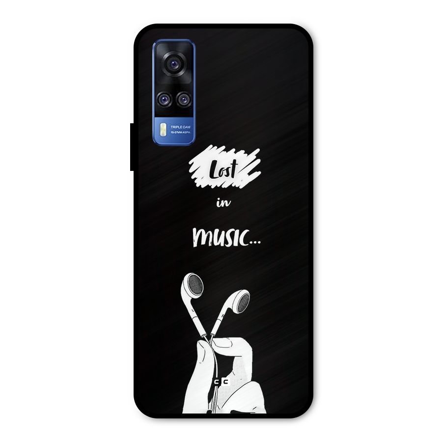 Lost In Music Metal Back Case for Vivo Y51A