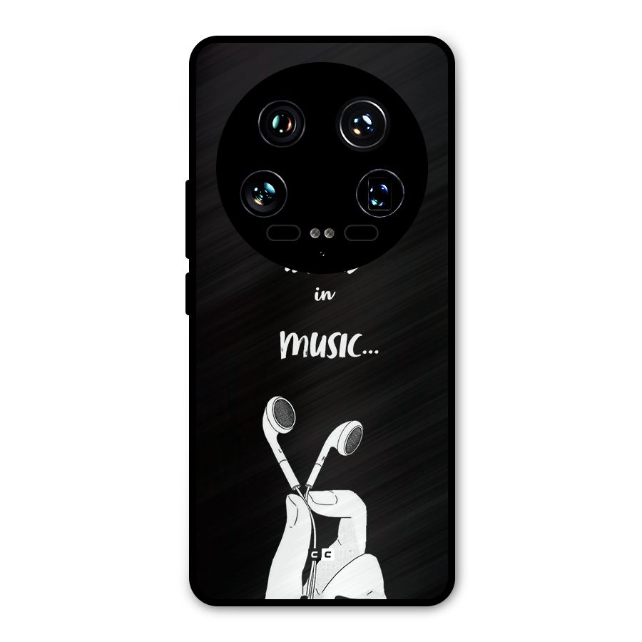 Lost In Music Metal Back Case for Xiaomi 14 Ultra