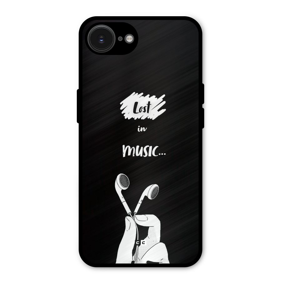 Lost In Music Metal Back Case for iPhone 16e