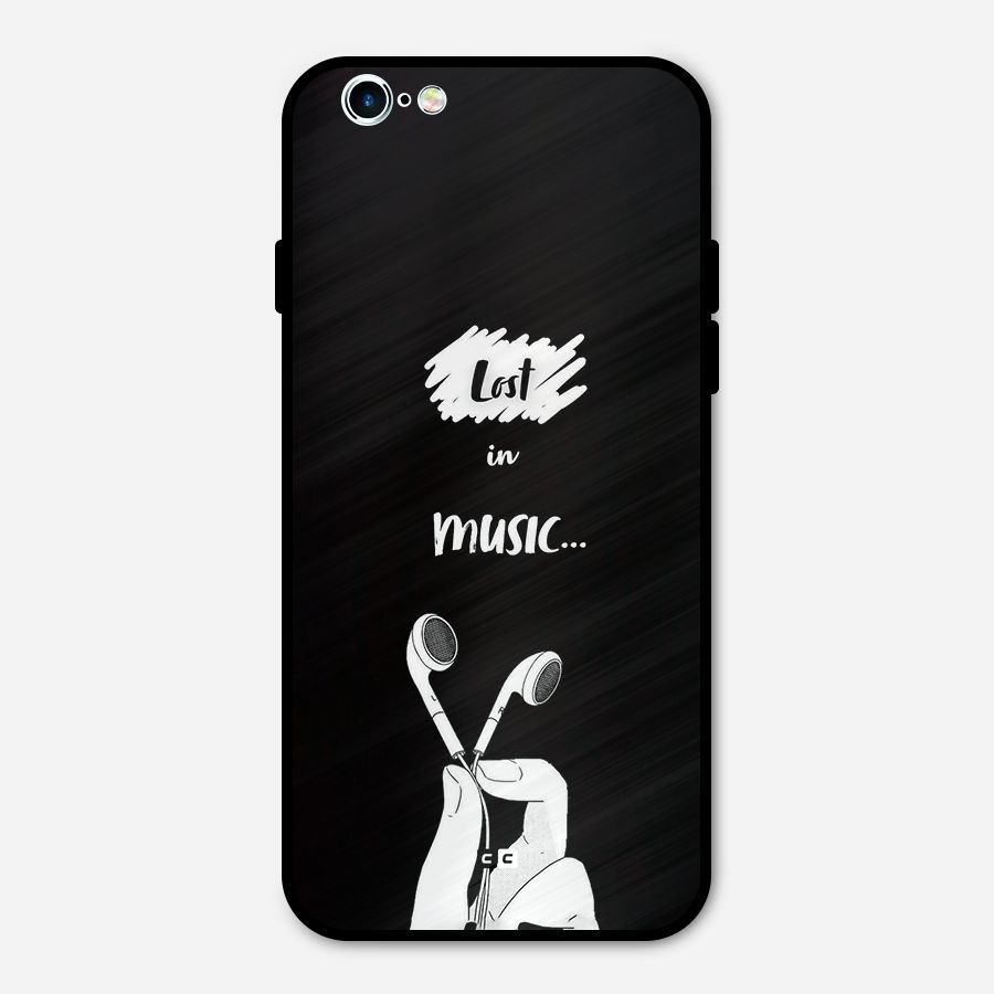 Lost In Music Metal Back Case for iPhone 6 6s