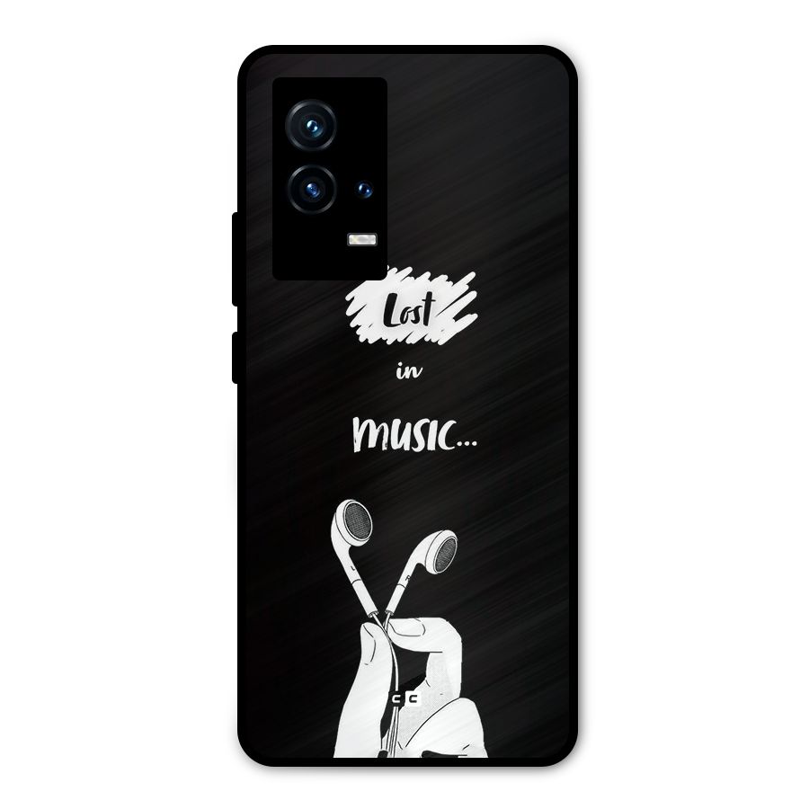 Lost In Music Metal Back Case for iQOO 9 5G