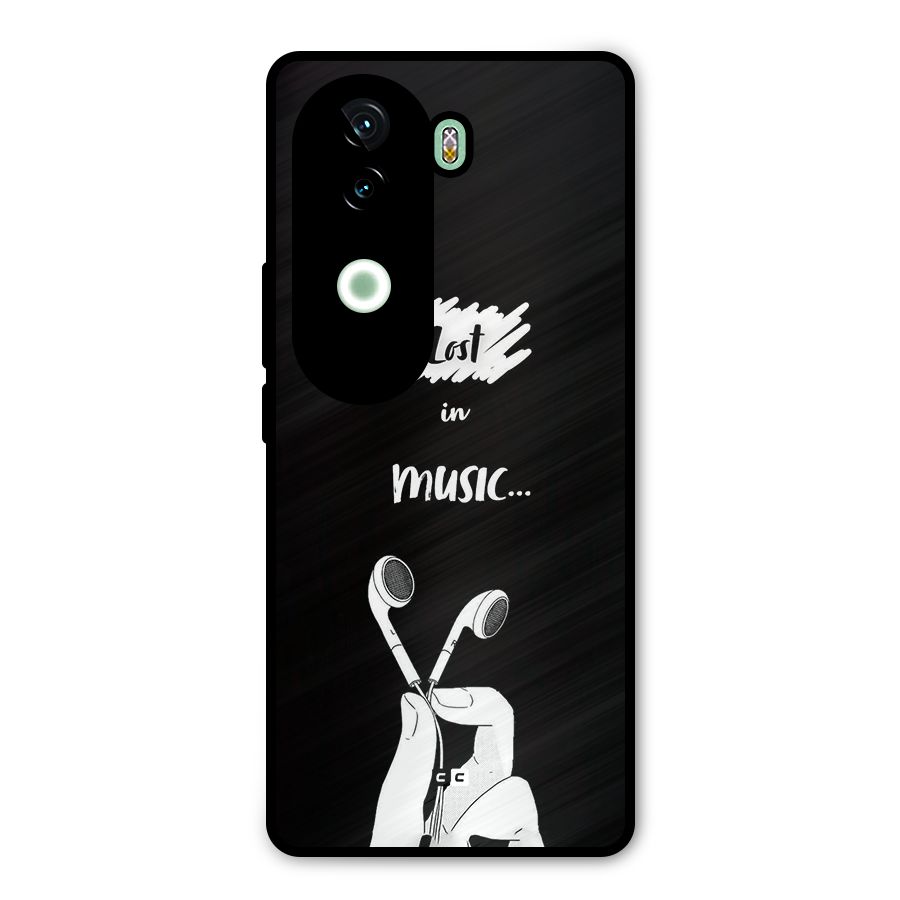 Lost In Music Metal Back Case for iQOO Z9s