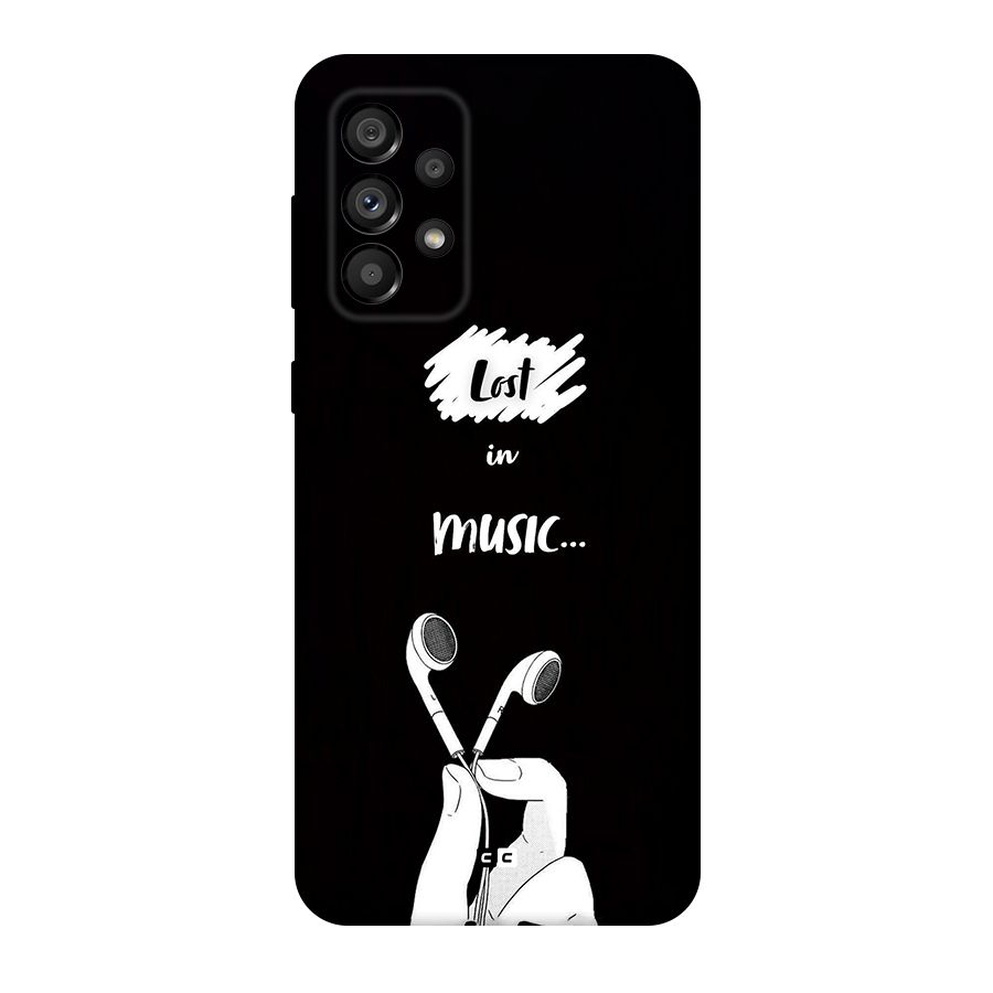 Lost In Music Original Polycarbonate Back Case for Galaxy A73 5G