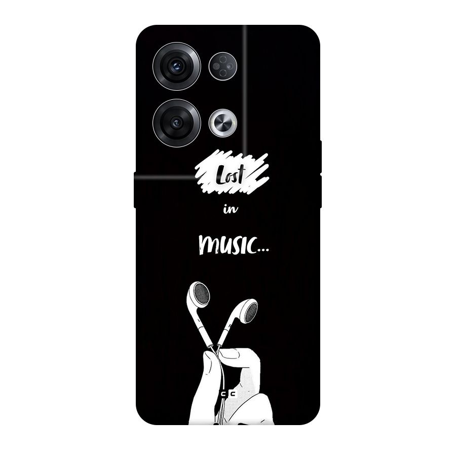 Lost In Music Original Polycarbonate Back Case for Oppo Reno8 Pro 5G