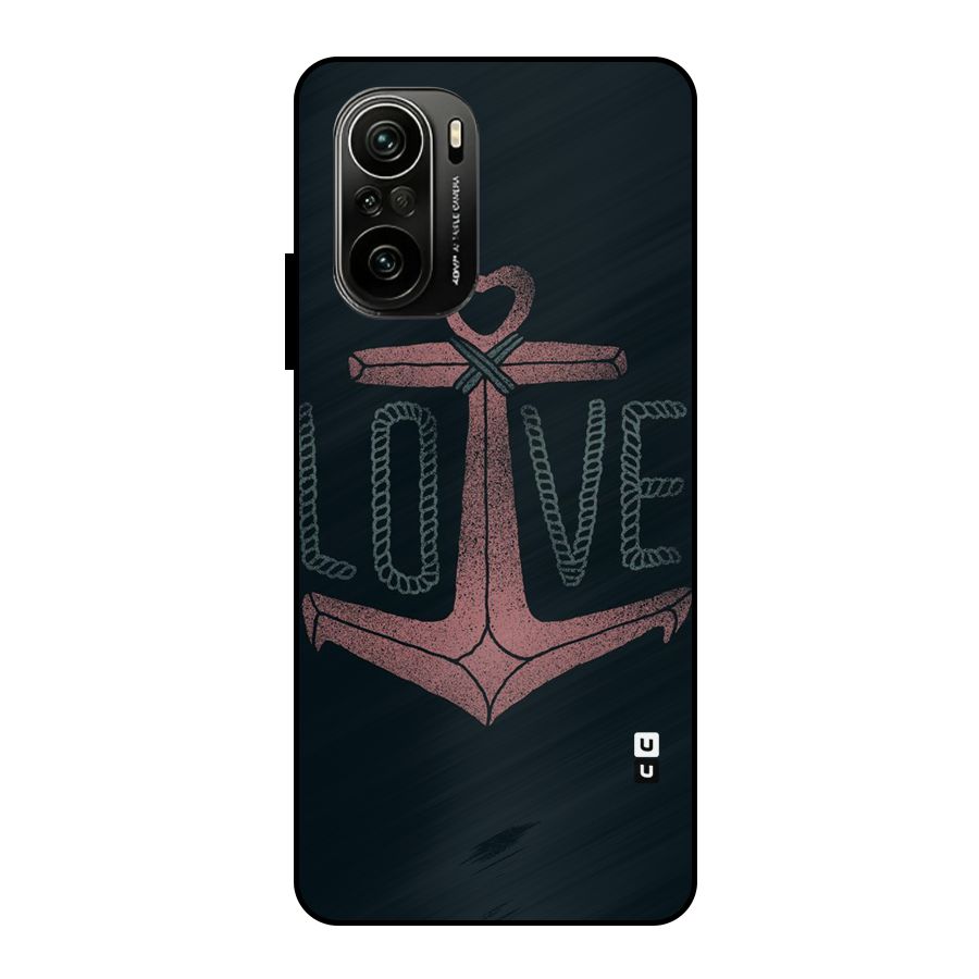 Love Anchor Form Metal Back Case for Mi 11x