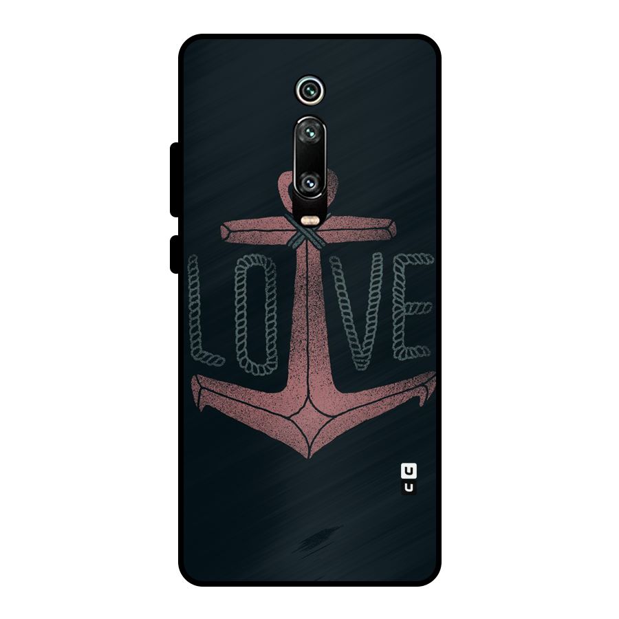 Love Anchor Form Metal Back Case for Redmi K20