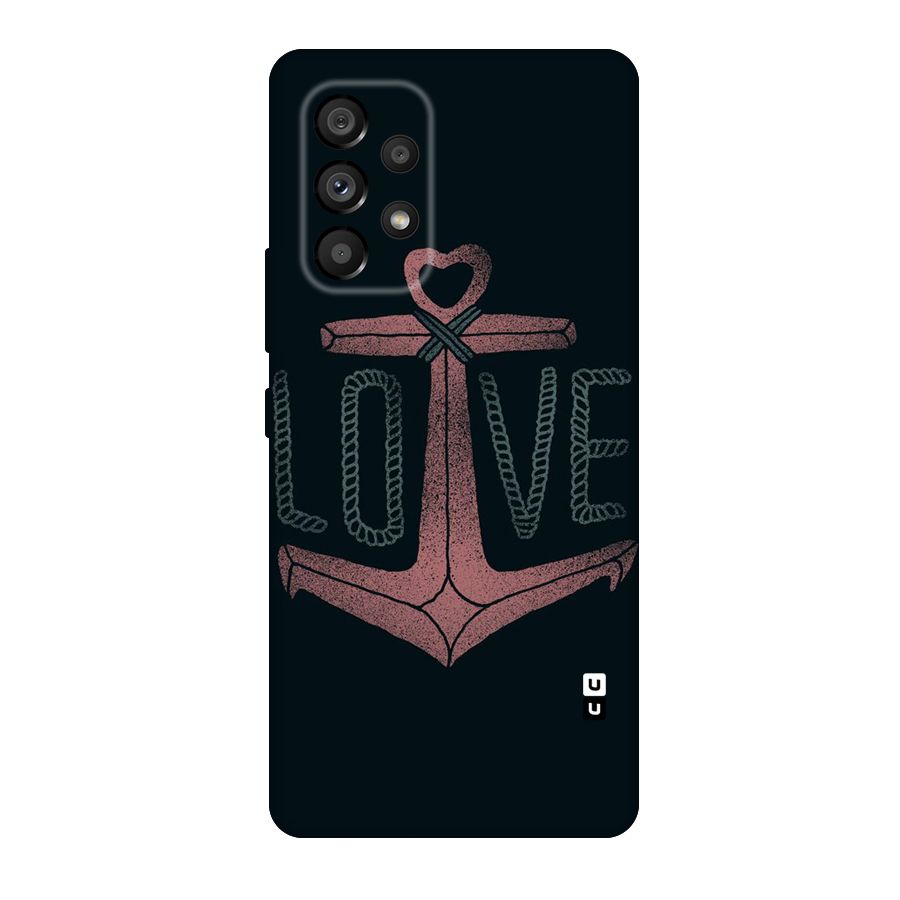 Love Anchor Form Original Polycarbonate Back Case for Galaxy A53 5G