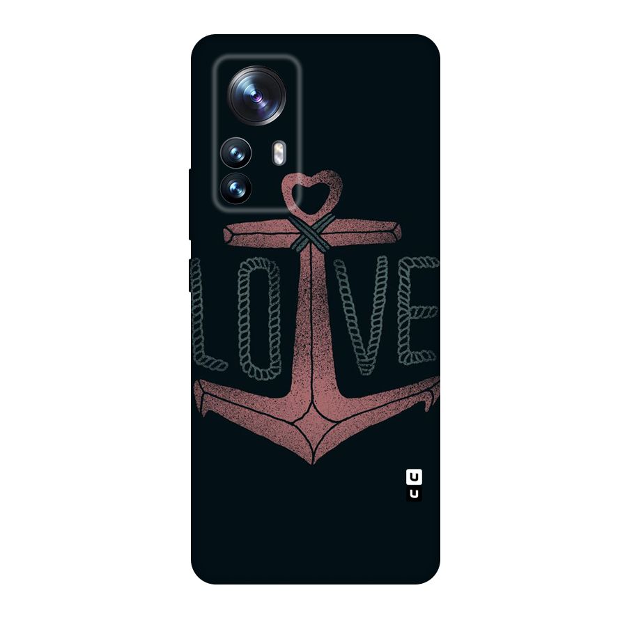 Love Anchor Form Original Polycarbonate Back Case for Xiaomi 12 Pro