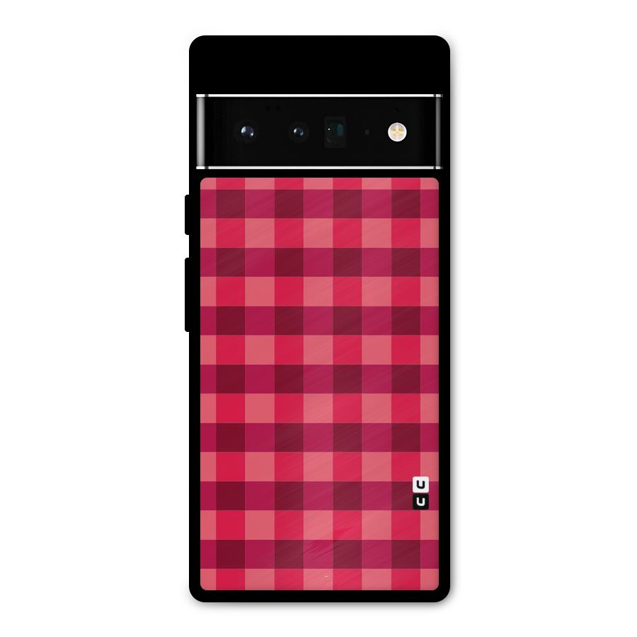 Love Checks Metal Back Case for Google Pixel 6 Pro