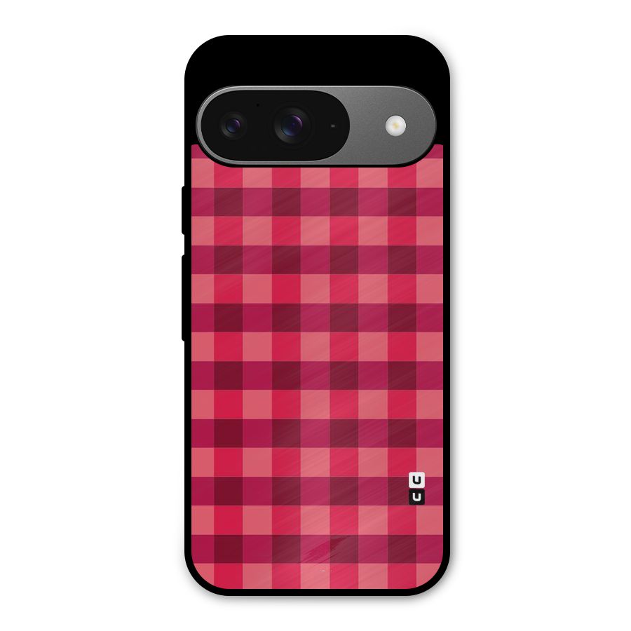Love Checks Metal Back Case for Google Pixel 9