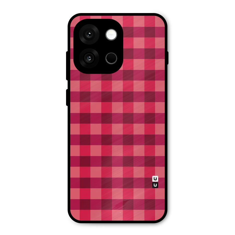 Love Checks Metal Back Case for OnePlus 13s