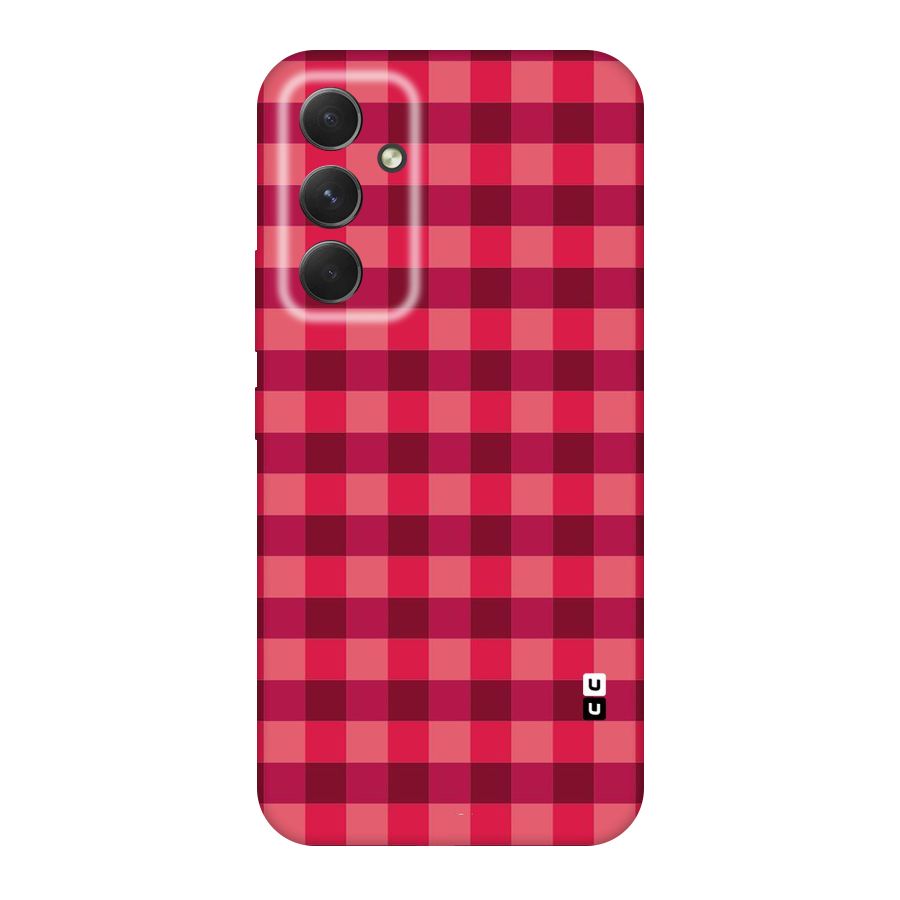 Love Checks Original Polycarbonate Back Case for Galaxy A54