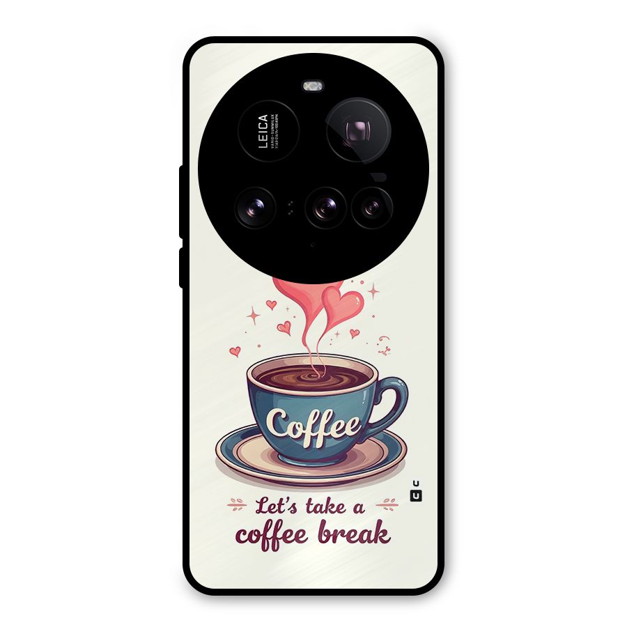Love Coffee Break Metal Back Case for Xiaomi 15 Ultra