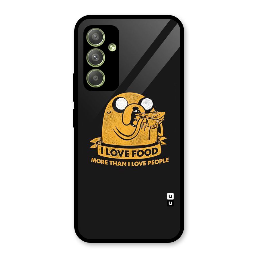 Love Food Glass Back Case for Galaxy A54