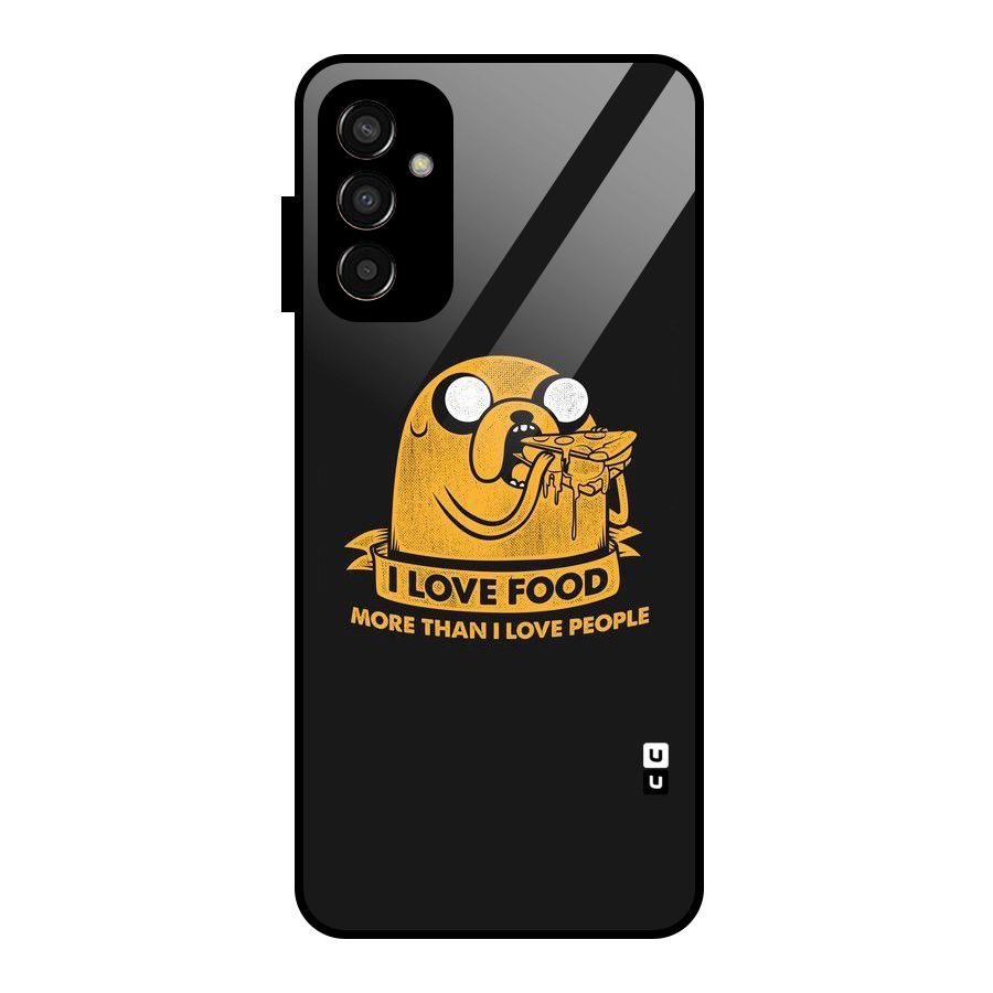 Love Food Glass Back Case for Galaxy F13