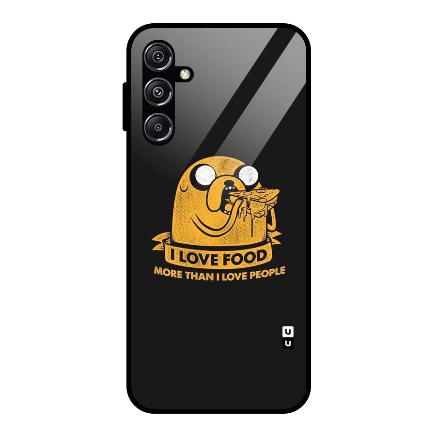 Love Food Glass Back Case for Galaxy M34 5G