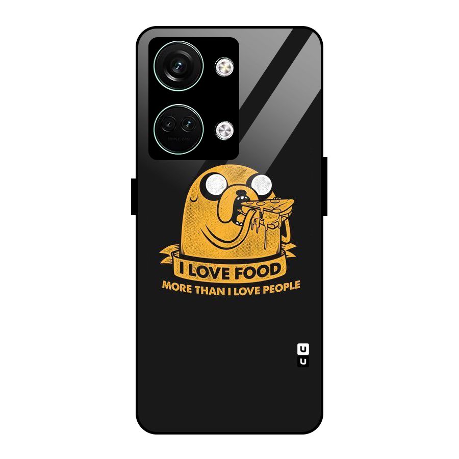 Love Food Glass Back Case for Oneplus Nord 3