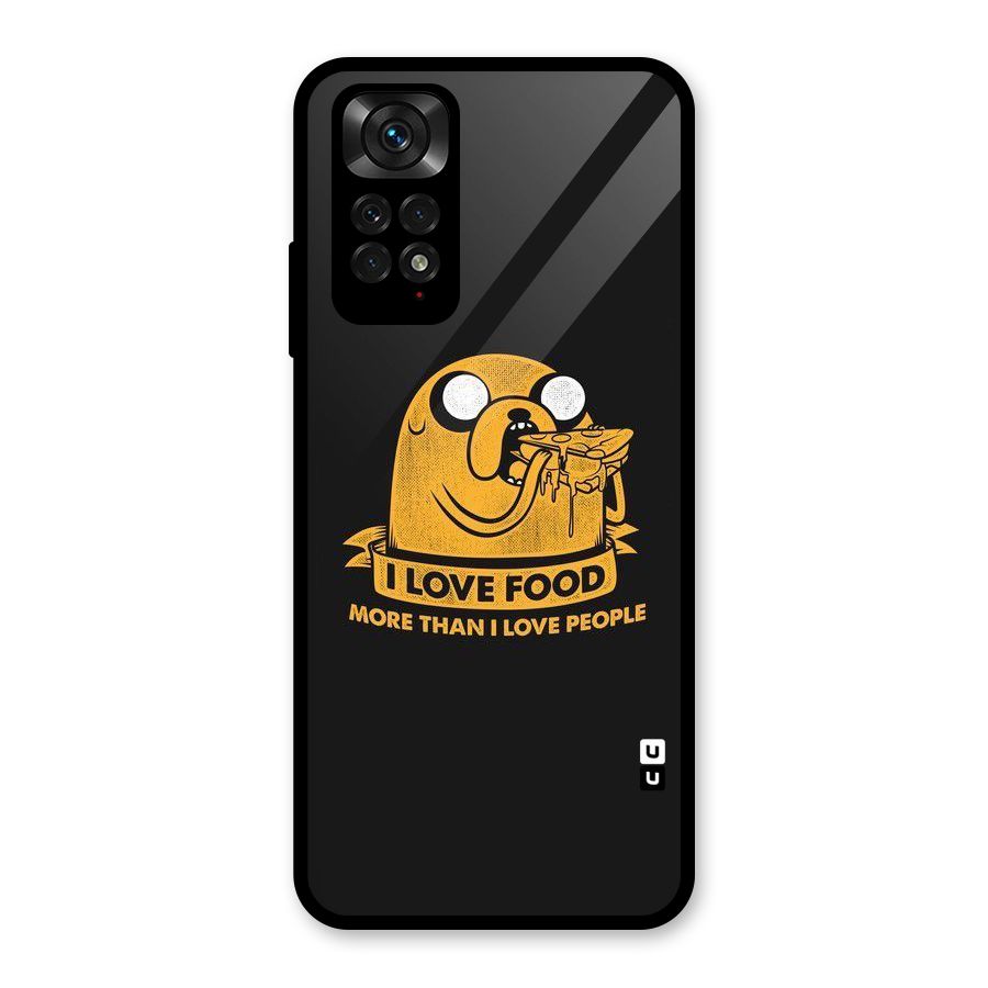 Love Food Glass Back Case for Redmi Note 11S