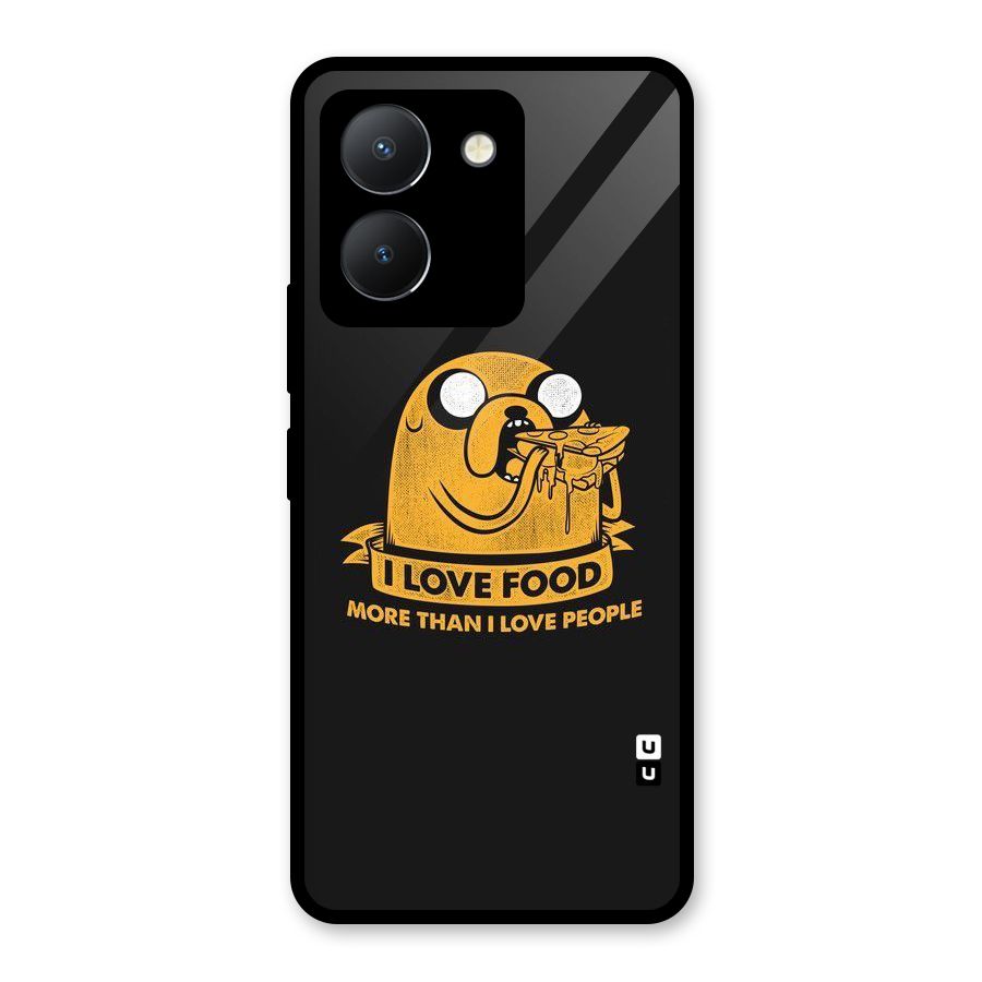 Love Food Glass Back Case for Vivo Y36