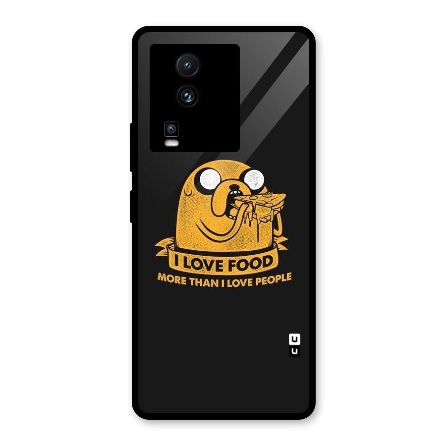 Love Food Glass Back Case for Vivo iQOO Neo 7 Pro