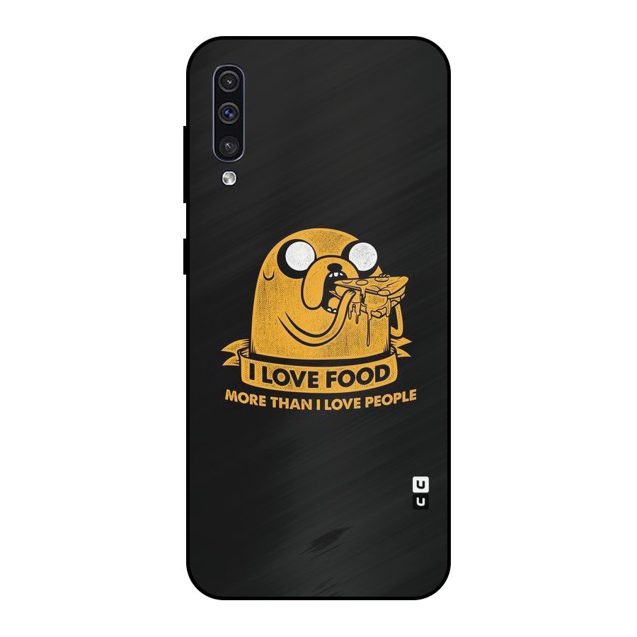 Love Food Metal Back Case for Galaxy A50