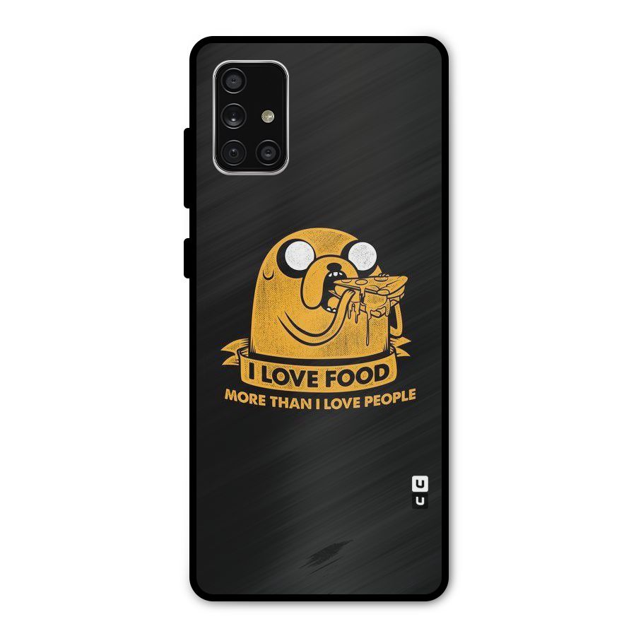 Love Food Metal Back Case for Galaxy A71