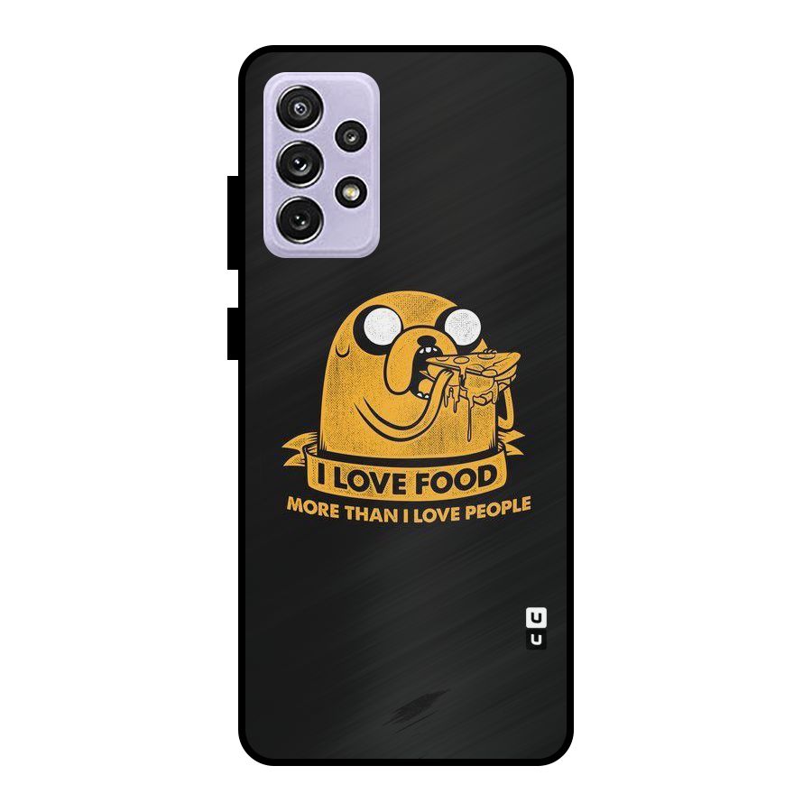 Love Food Metal Back Case for Galaxy A72