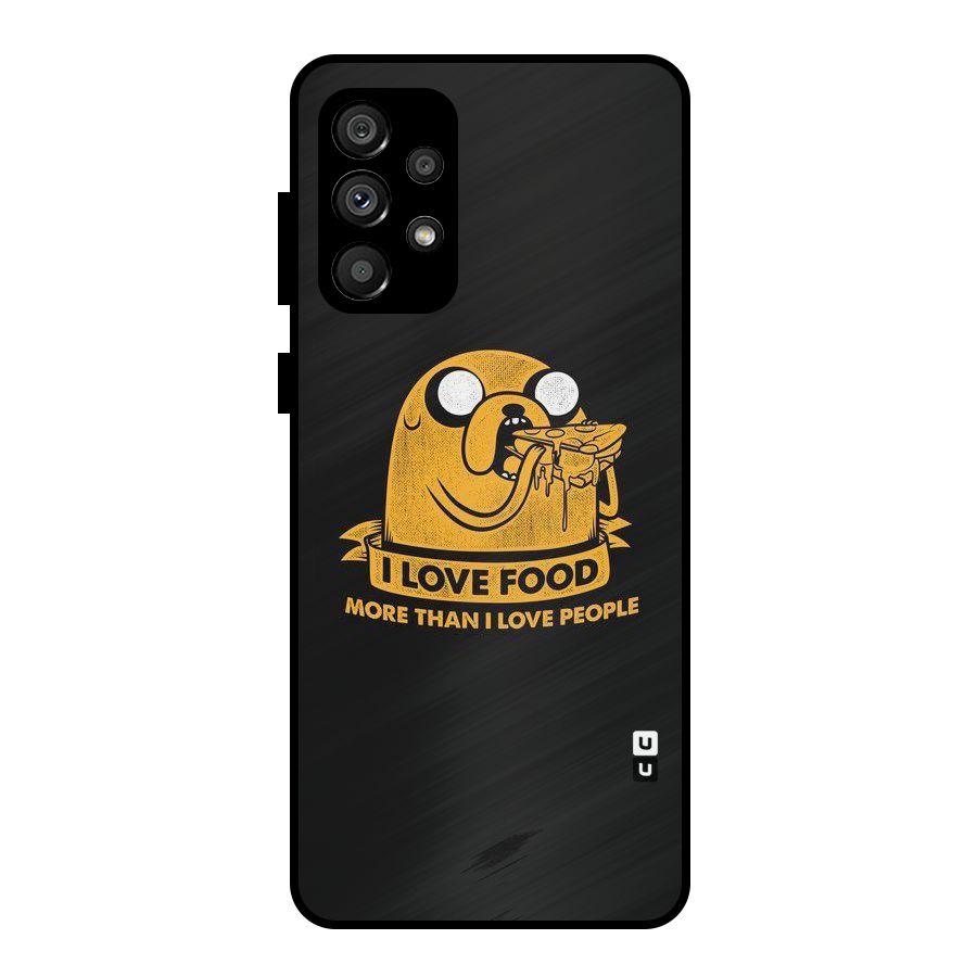 Love Food Metal Back Case for Galaxy A73 5G