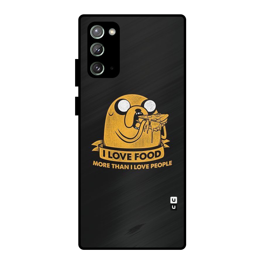 Love Food Metal Back Case for Galaxy Note 20