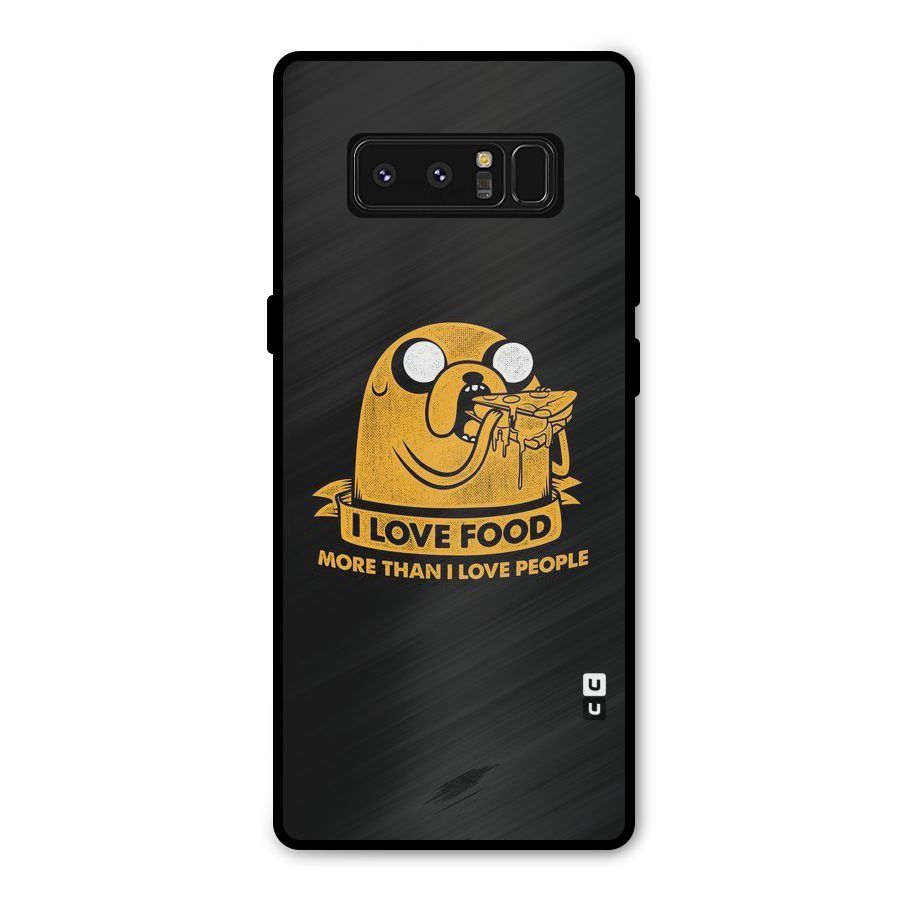 Love Food Metal Back Case for Galaxy Note 8