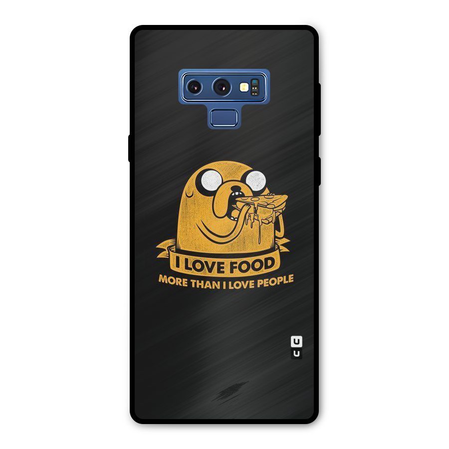 Love Food Metal Back Case for Galaxy Note 9