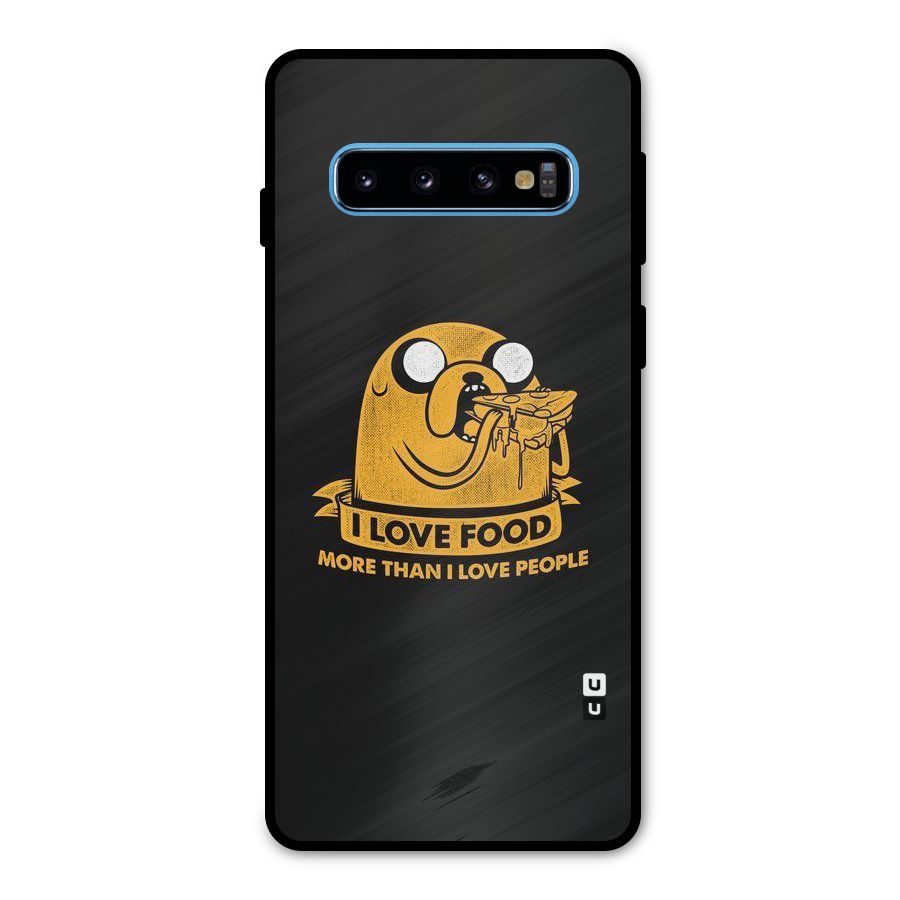 Love Food Metal Back Case for Galaxy S10