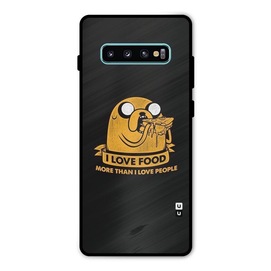 Love Food Metal Back Case for Galaxy S10 Plus