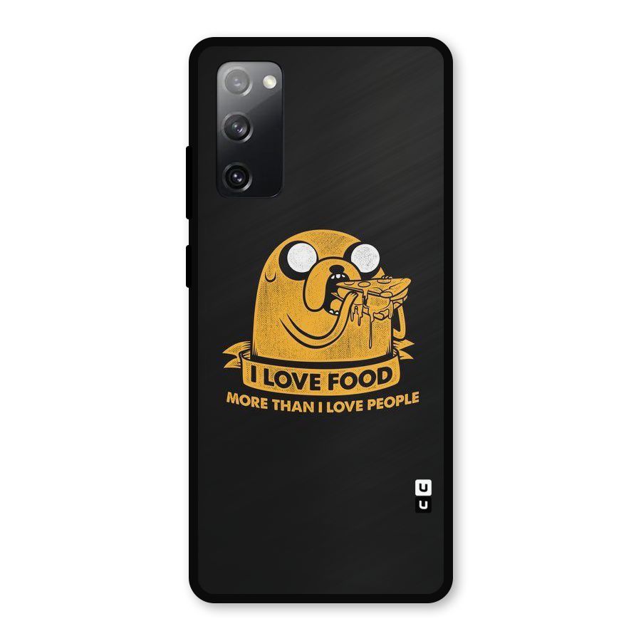 Love Food Metal Back Case for Galaxy S20 FE 5G