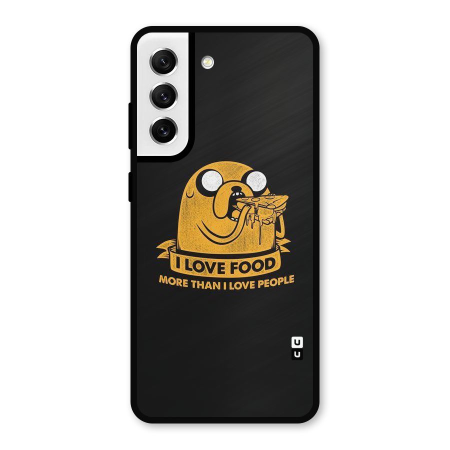 Love Food Metal Back Case for Galaxy S21 FE 5G