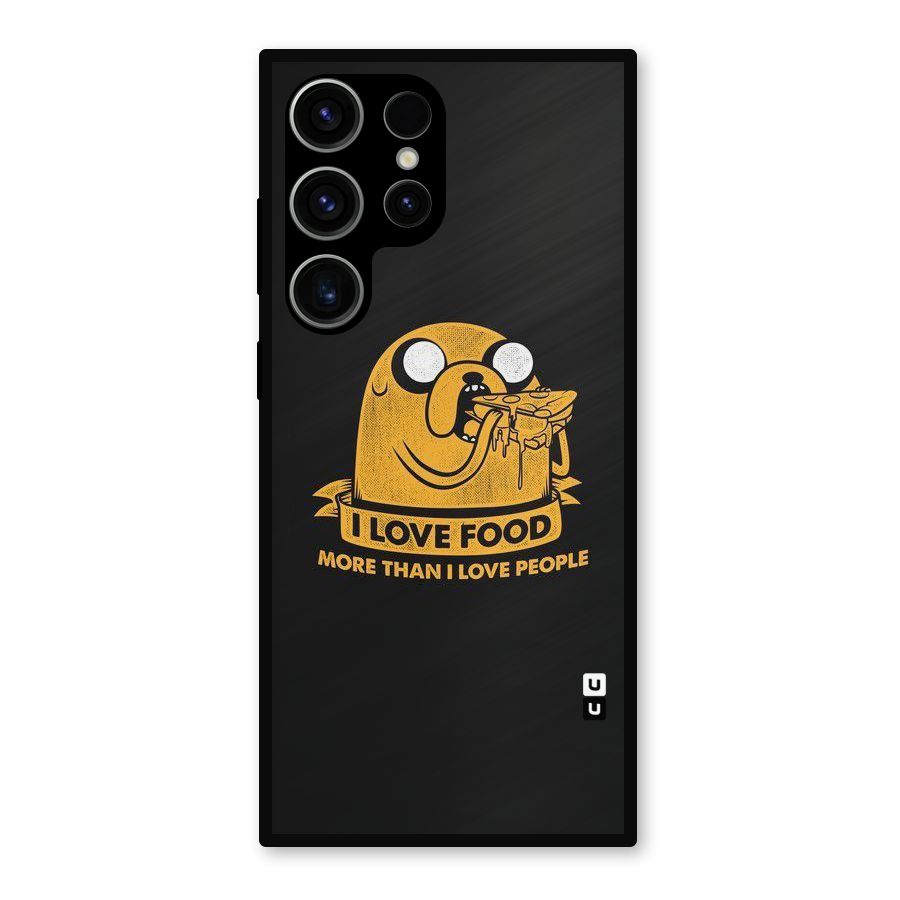 Love Food Metal Back Case for Galaxy S23 Ultra
