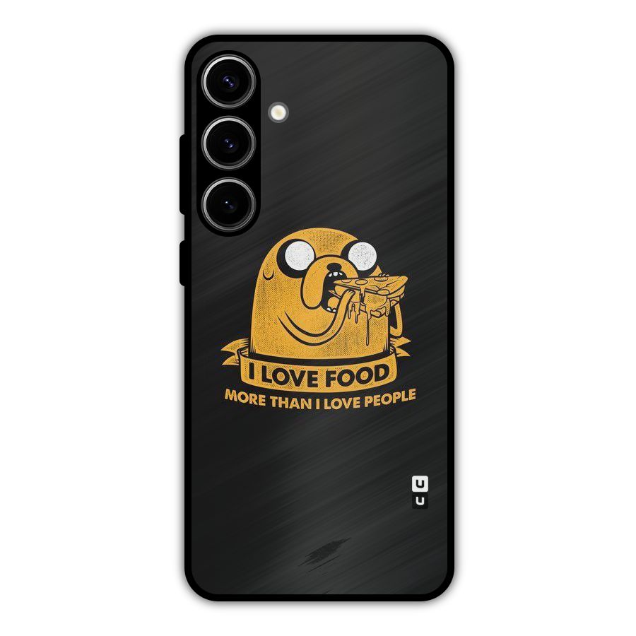 Love Food Metal Back Case for Galaxy S24 Plus