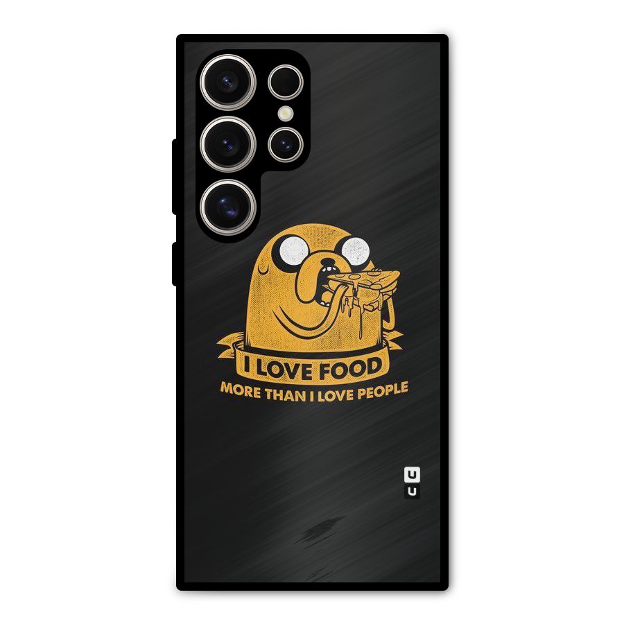 Love Food Metal Back Case for Galaxy S24 Ultra