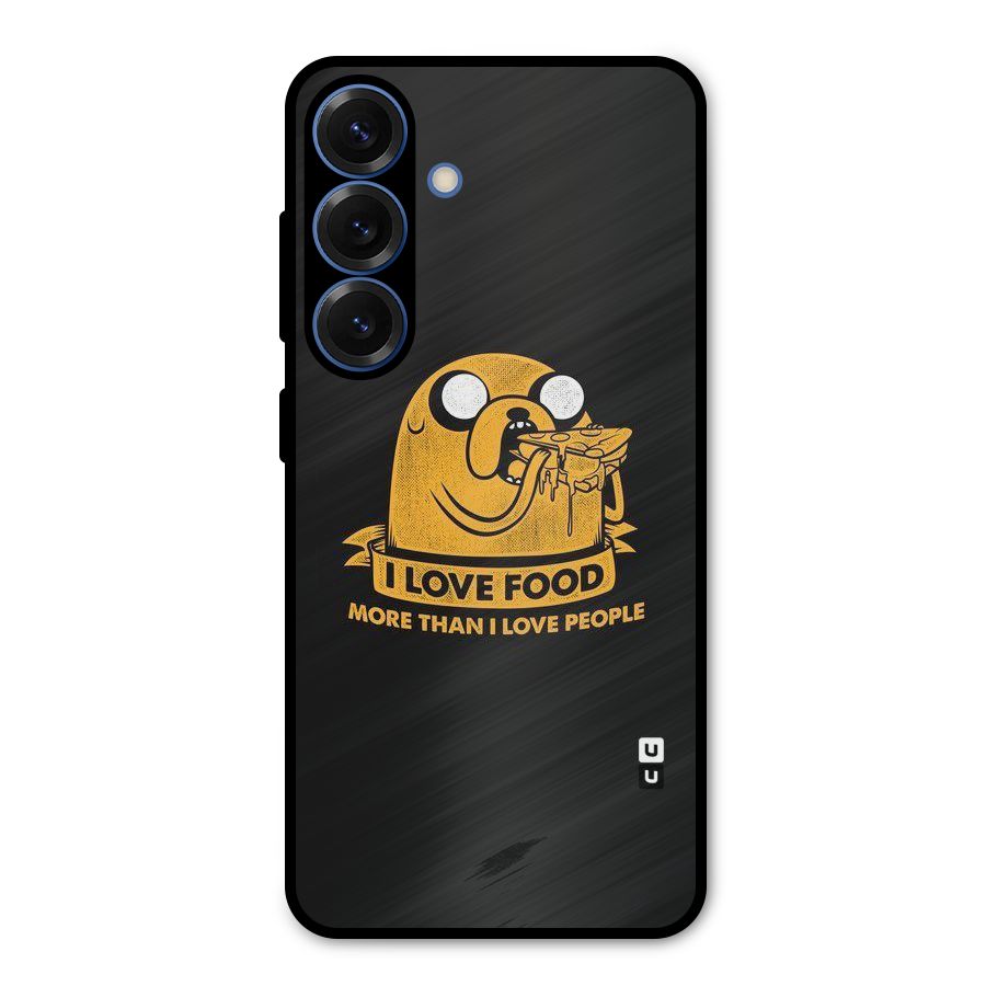 Love Food Metal Back Case for Galaxy S25
