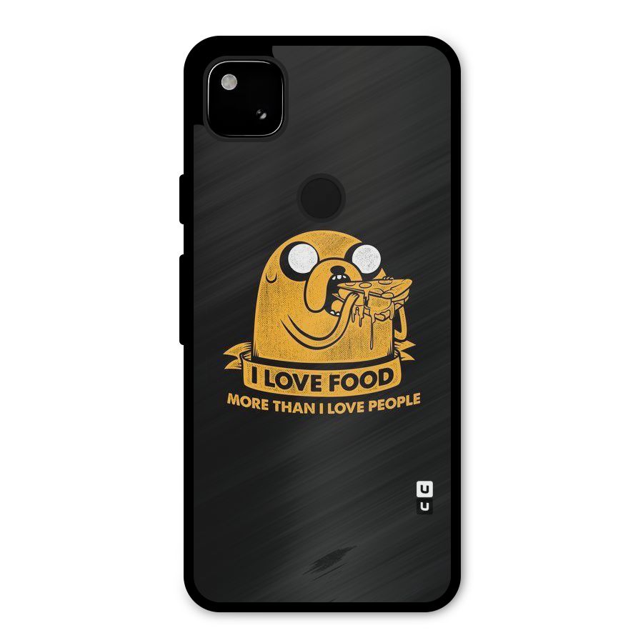 Love Food Metal Back Case for Google Pixel 4a