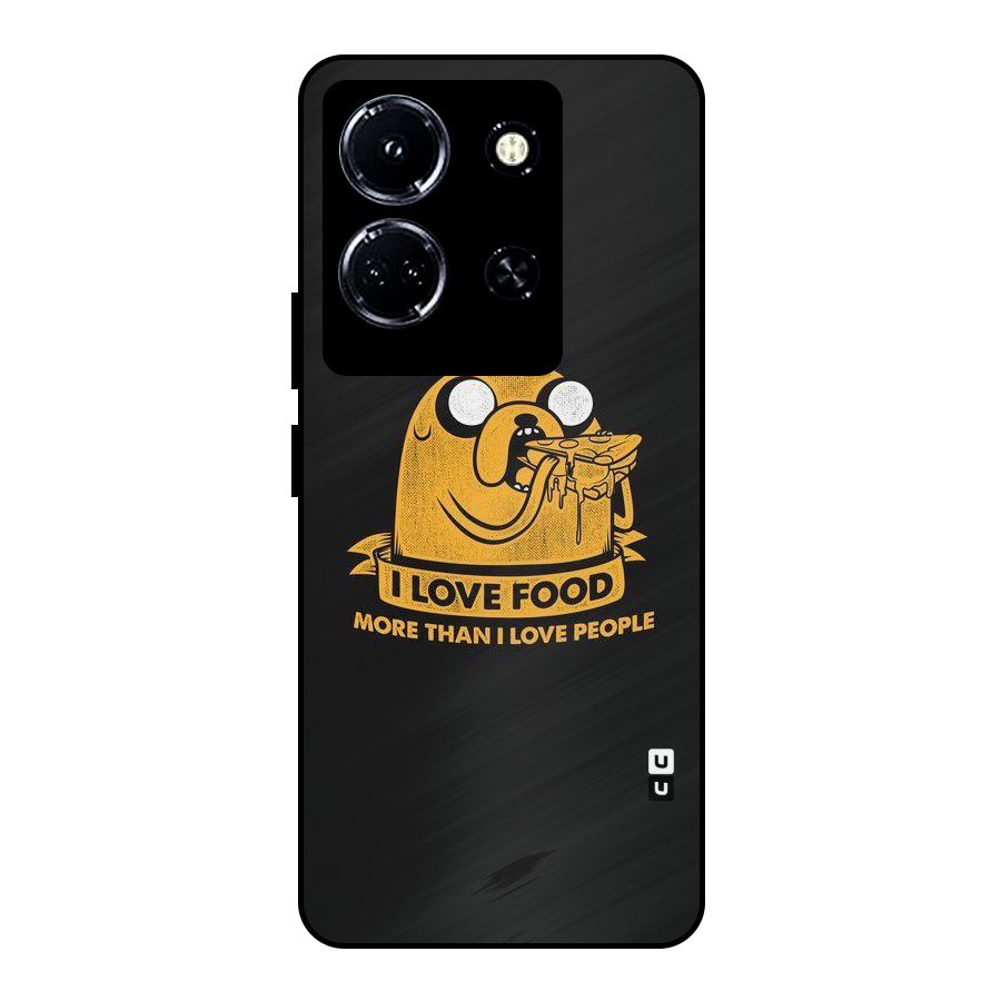 Love Food Metal Back Case for Infinix Note 30 5G