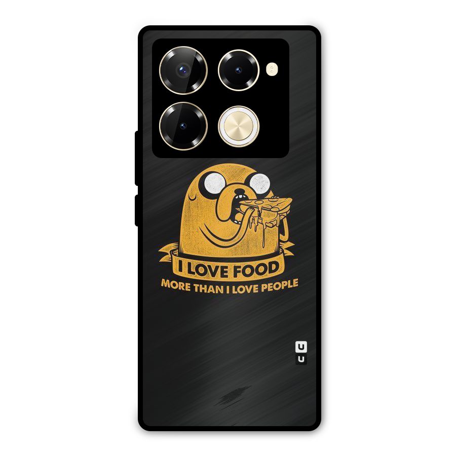 Love Food Metal Back Case for Infinix Note 40 Pro Plus
